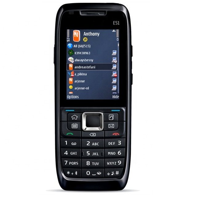 For Nok E51 Original GSM Super Cheap Original Bar Simple Unlocked Mobile Cell Phone handset By Post